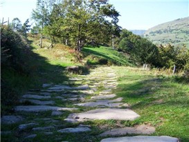 Roman Road in Hispania