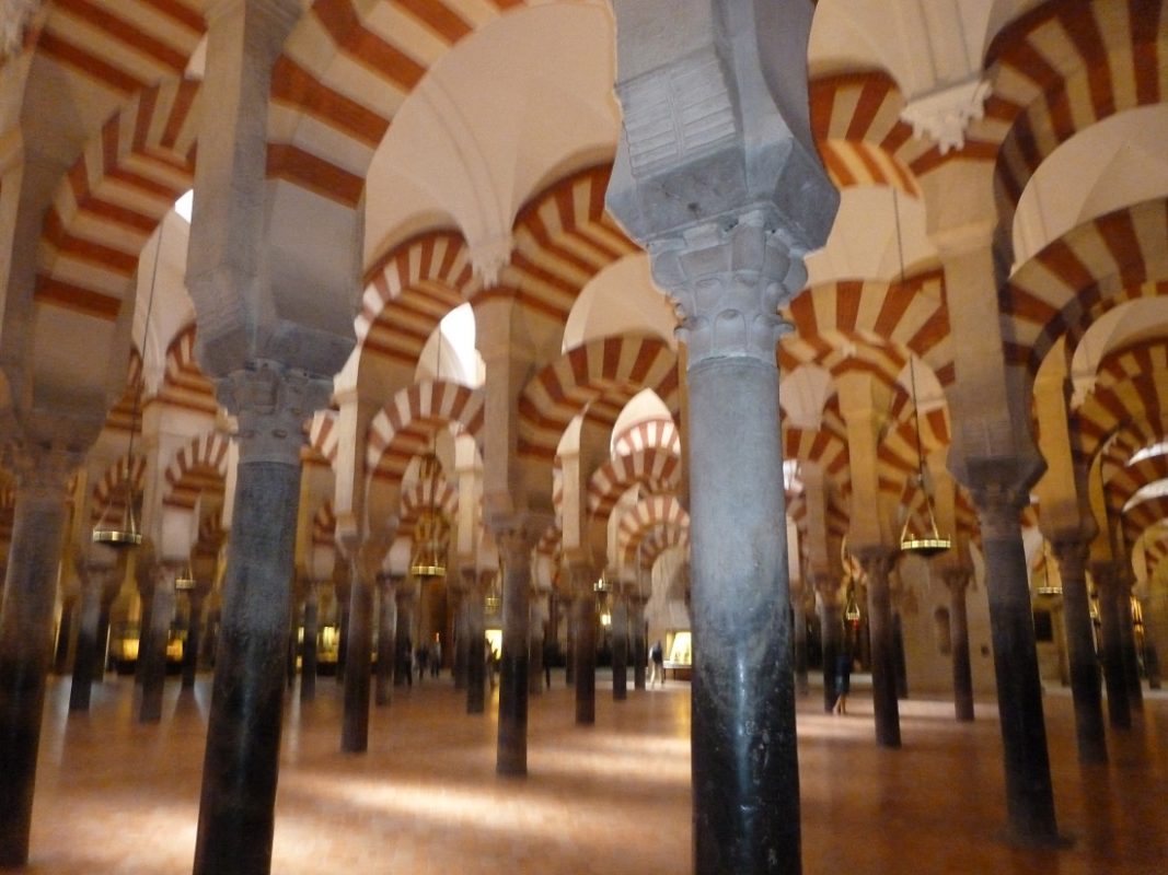 Inside the Great Mosque of Córdoba